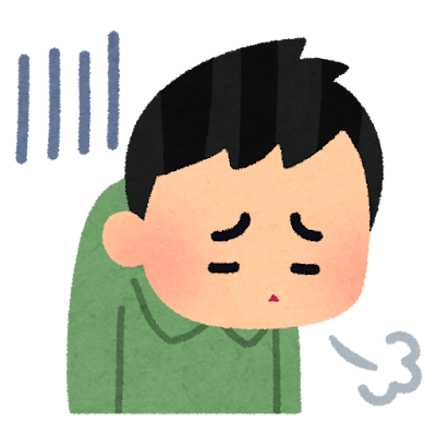 がっかりしている人